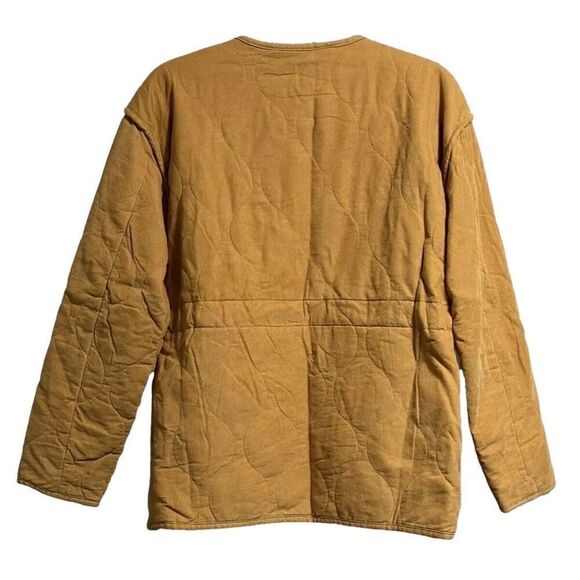 Universal Thread Mustard Gold Corduroy Cinched Jacket Medium - Picture 5 of 8